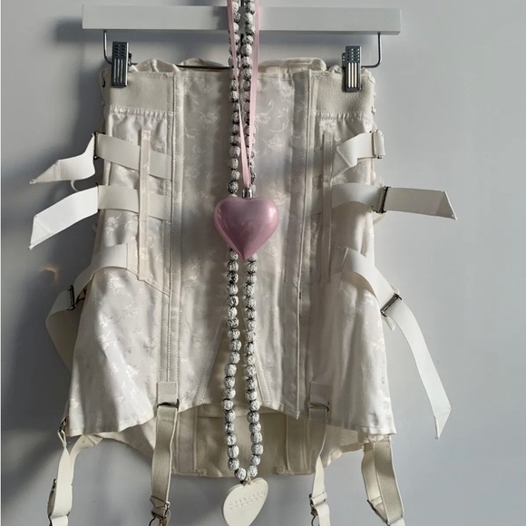 CAMP Vintage Bridal Corset Girdle Corset 29” Garters Shaper Ref. # 9144 White - Picture 1 of 17